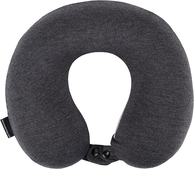 Travelon Cooling Gel Neck Pillow, Charcoal