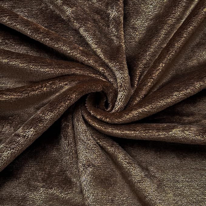 Bnuitland Travel Blanket and Pillow 2 in 1, Soft Flannel Airplane Blanket in Bag Compact-Long Flight Essential for Adults and Kids, Portable Luggage Sleeve and Backpack Clip, 65×40 inch Coffee Brown