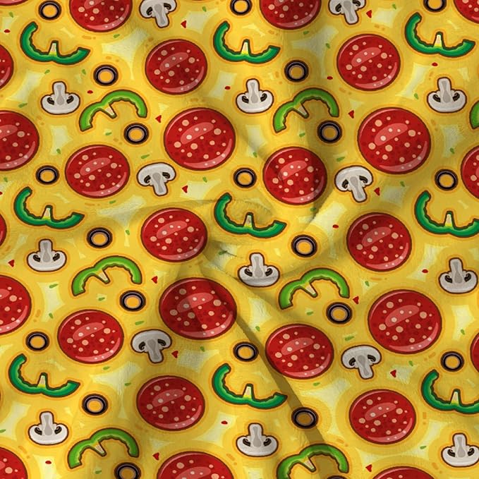 Funny Food Pizza Throw Blanket, Flannel Lightweight Plush Blanket Gift for Girl Boys,Quilt Ultra-soft Throw Fuzzy Blankets for bed Couch Sofa 50"x40" for Kids