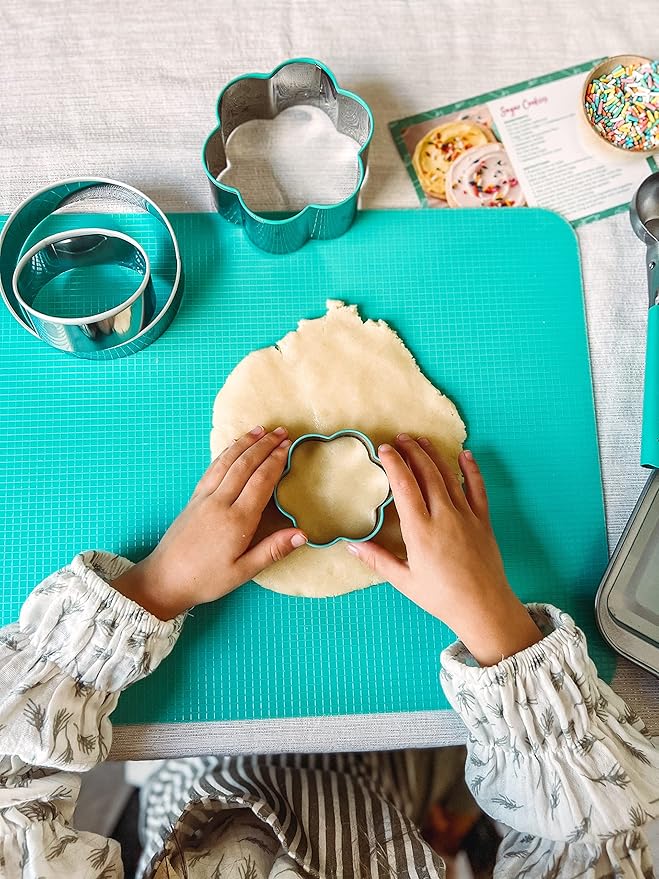 Tovla Jr. Cookie Baking and Cooking Gift Set for Kids - Cooking Supplies for The Junior Chef - Kids' Baking Set for Girls & Boys - Real Accessories & Utensils for The Curious Child