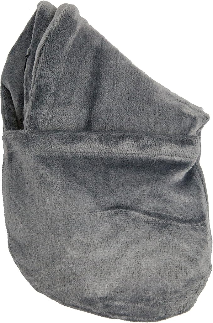 Travelon Deluxe Pillow, Gray, ﻿INFLATED 15 x 5 x 4 DEFLATED 17.25 x 5.25