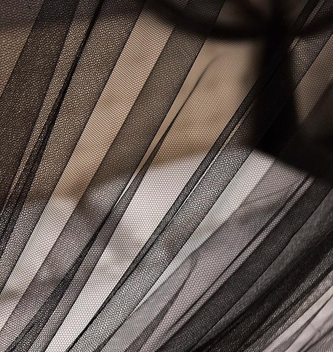 Mengersi Bed Canopy Mosquito Net for Bed,Canopy Bed Curtains Elegant Bed Drapes Screen Netting Canopy Curtains Bedroom Decor (Black, California King)