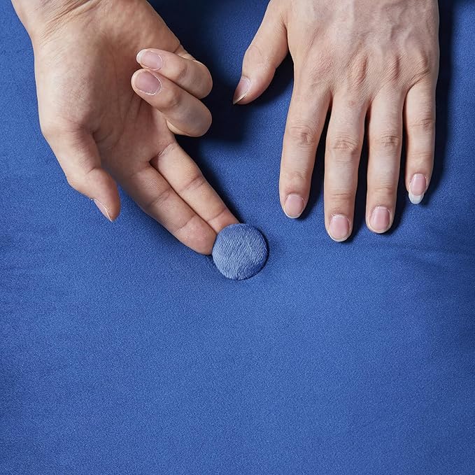 Headboard Pillow King - Bed Wedge Pillow for Headboard - Large & Versatile Triangle Cushion Reading Support Pillow, King - 76", Blue